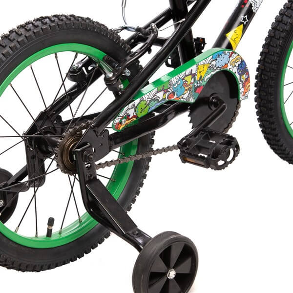 bicicleta wander munster16 negro-rojo 3