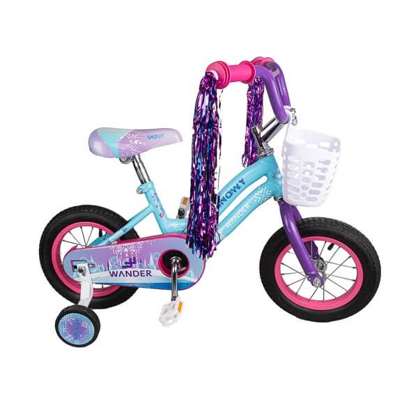 bicicleta wander snowy12 negro-verde A