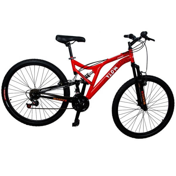 bicicleta wander flow rojo A